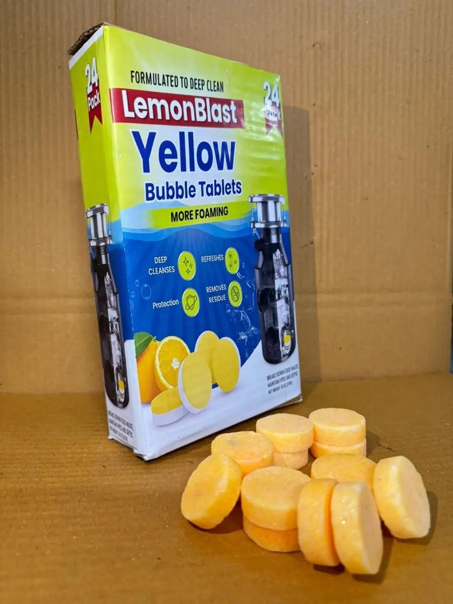 LemonBlast Yellow Bubble Tablets (24pc) nysm88-hb