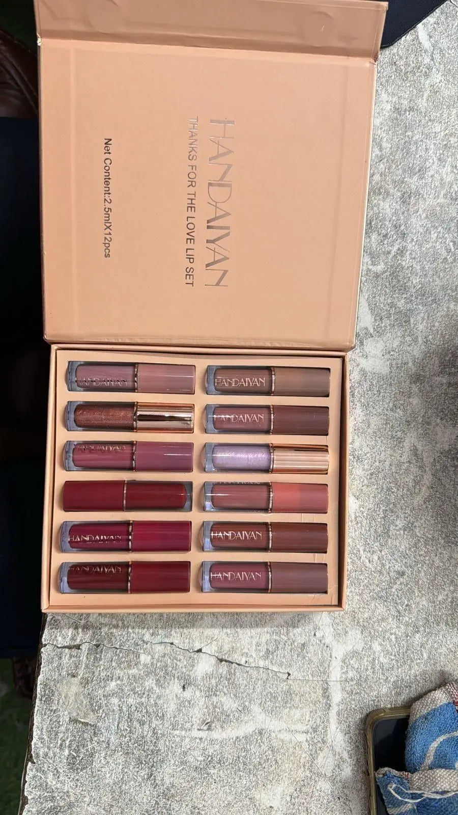 Velvet Matte Liquid Lipstick Set 12Pcs nysm88-hb