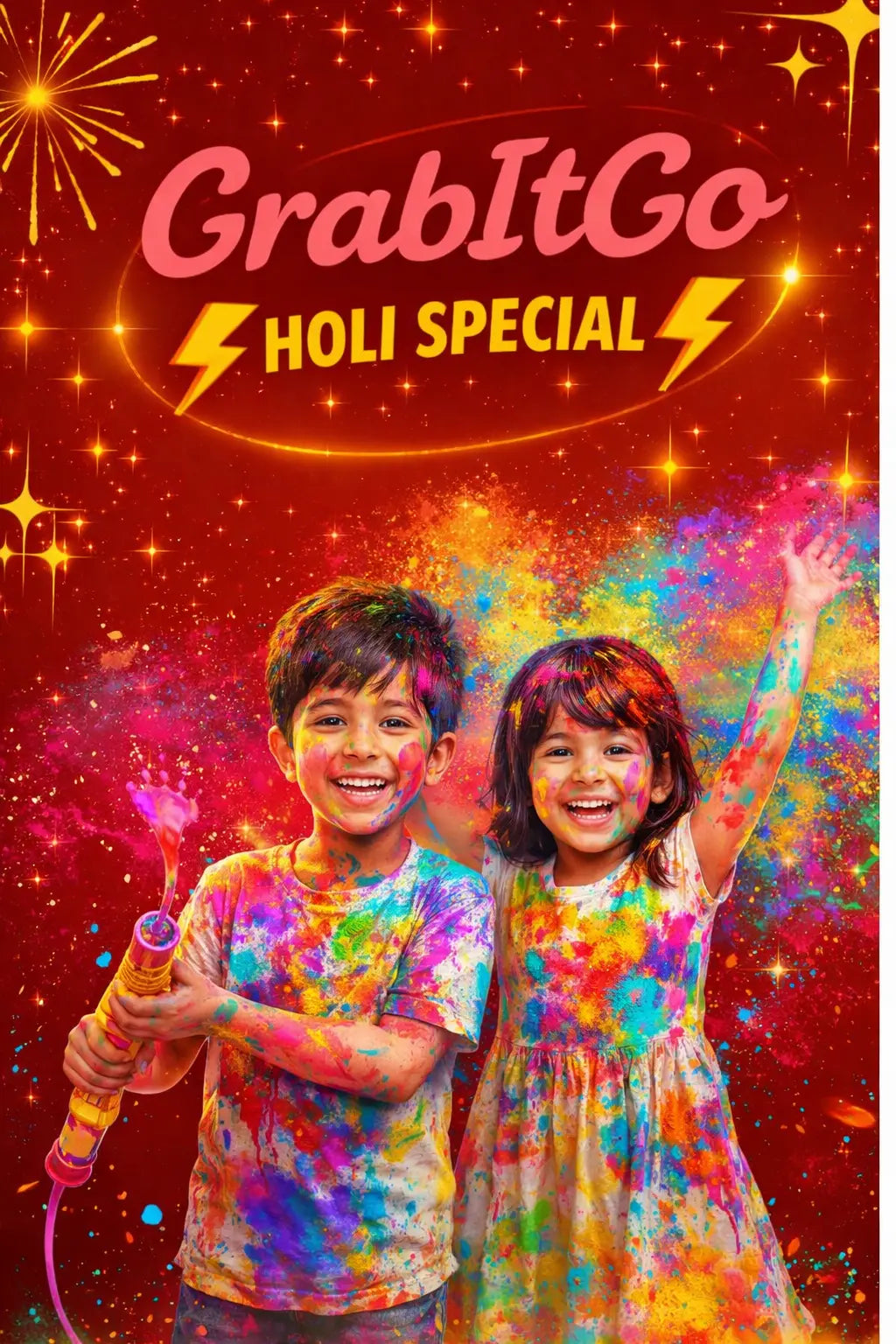 Holi-Special Grab It Go