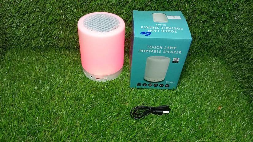 Wireless Night Light LED Touch Lamp Speaker Bluetooth speaker