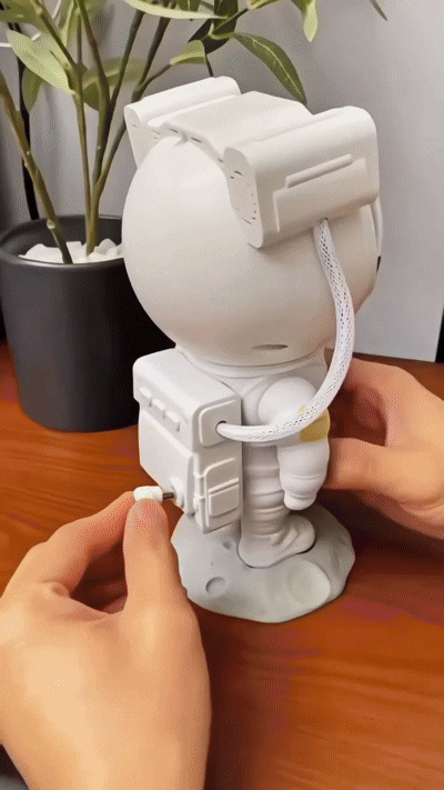 Astronaut Galaxy Projector Grab It Go