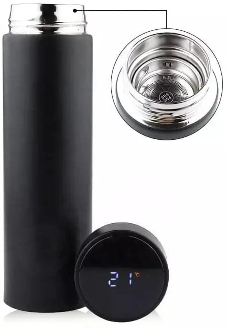 Temperature Water Bottle With Led Display Dropdash