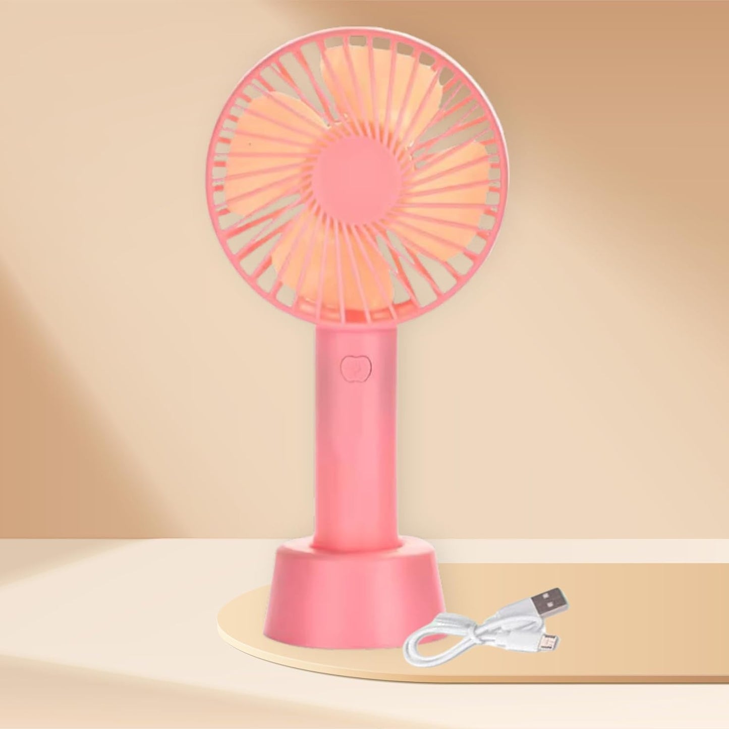 Portable Handy Mini Fan – Rechargeable USB Handheld Cooling Fan
