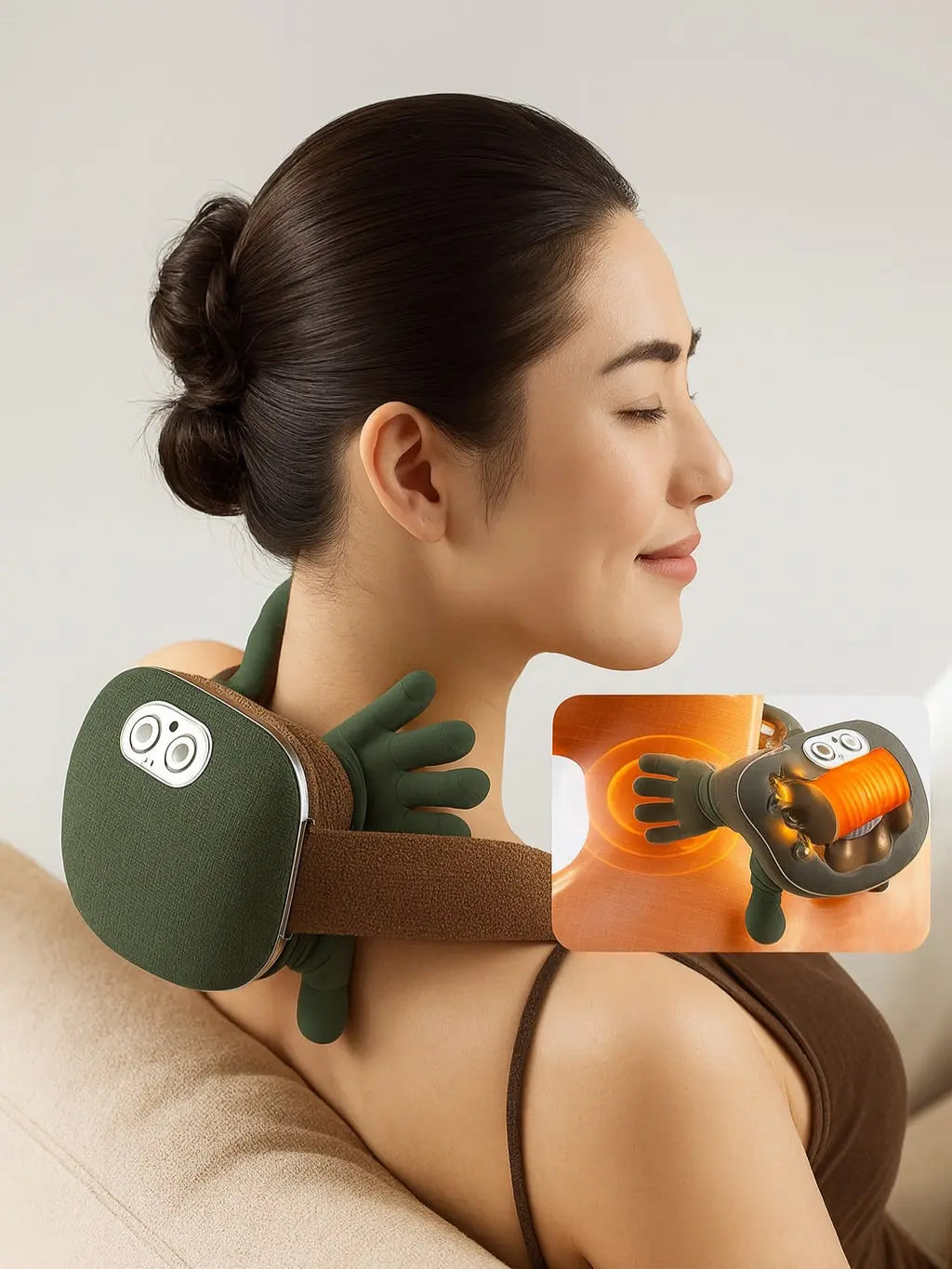 Portable Massager for Neck and Shoulder Grab It Go