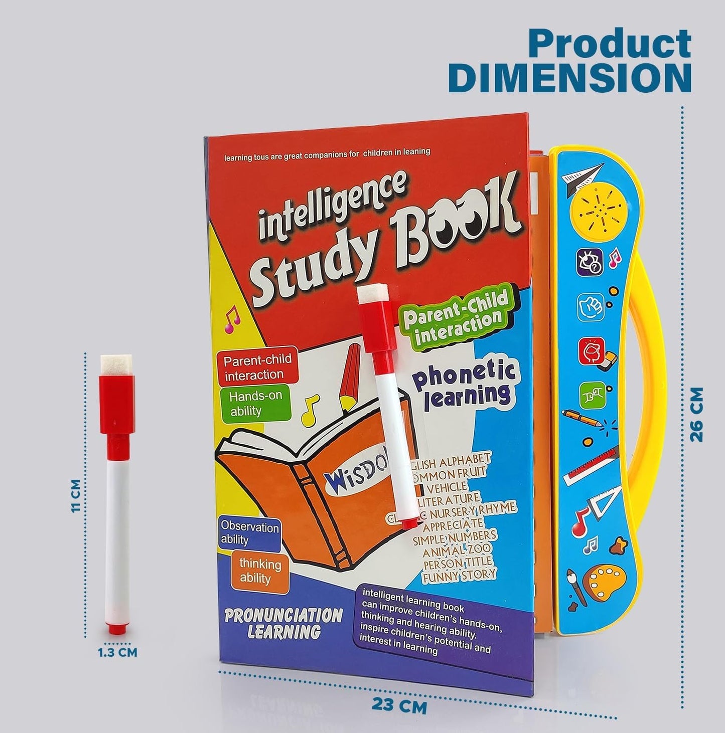 Interactive Intelligence Learning Book with Sound & Phonics (1 Set)