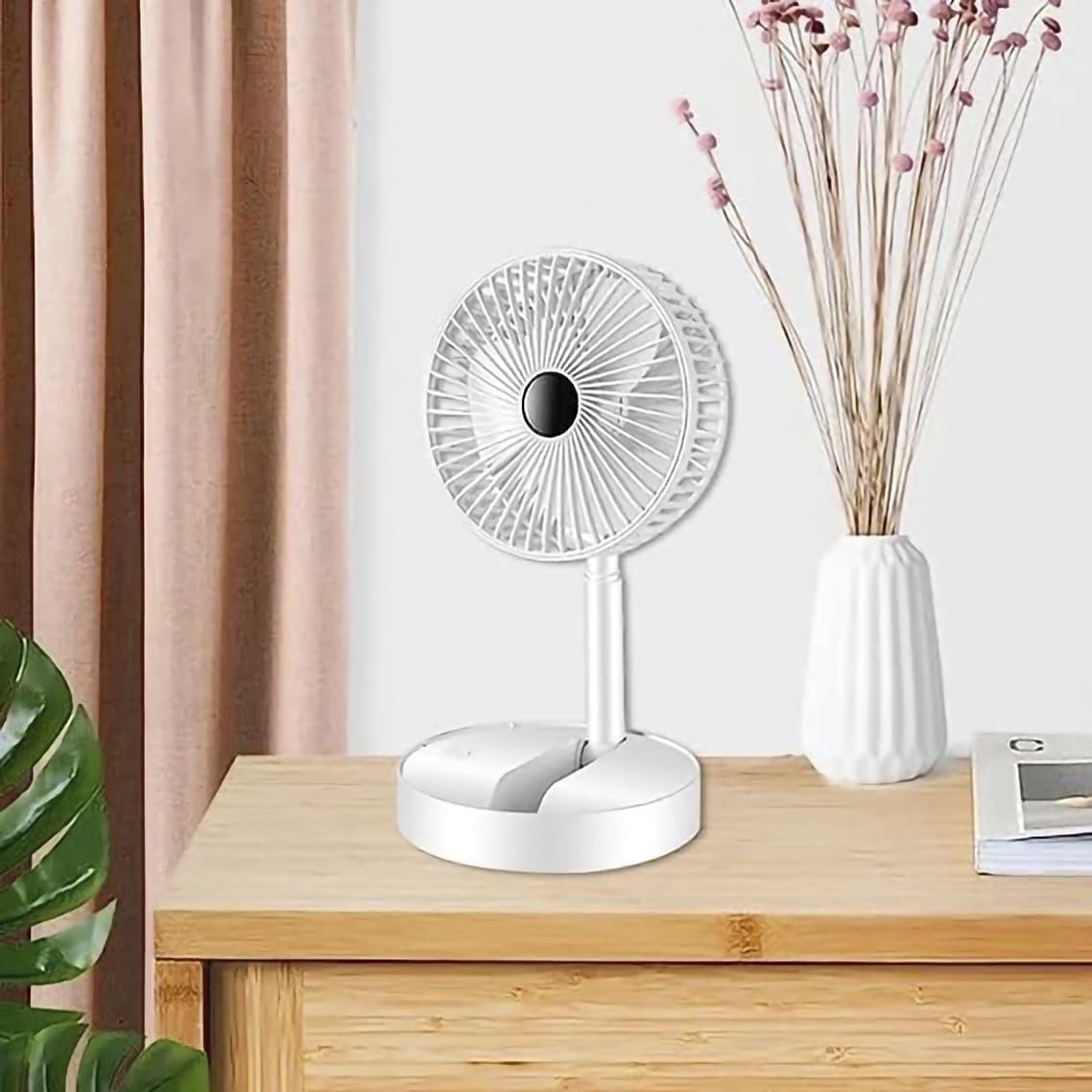 Portable Rechargeable High Speed Table Desk Fan – USB Mini Cooling Fan for Office, Home & Travel