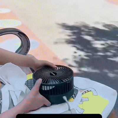 Portable Rechargeable High Speed Table Desk Fan – USB Mini Cooling Fan for Office, Home & Travel