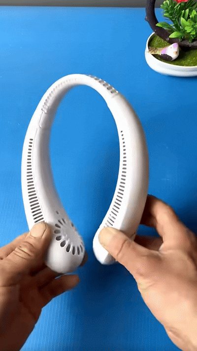 Portable Bladeless Hanging Rechargeable Neck Fan nysm88-hb
