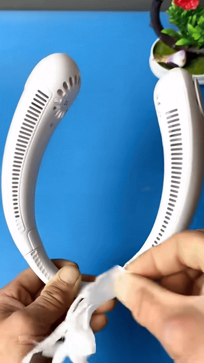 Portable Bladeless Hanging Rechargeable Neck Fan nysm88-hb
