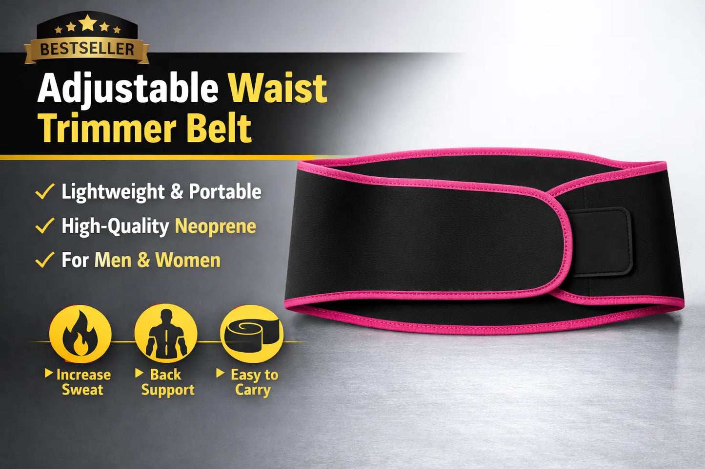 adjustable waist belt nysm88-hb