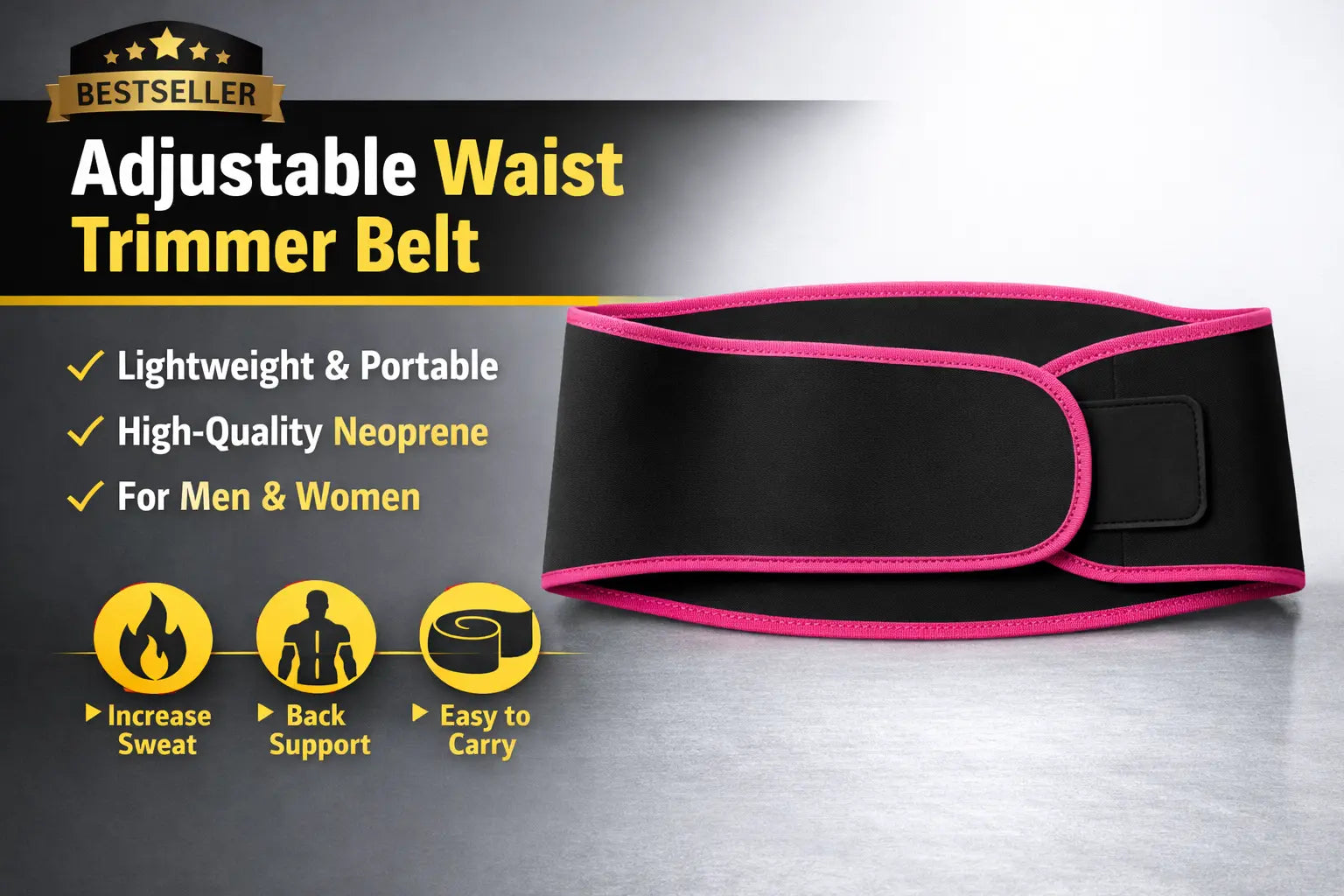 adjustable waist belt nysm88-hb