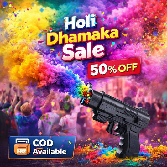 Pyro Gun with 6 pcs Pyro Color Combo