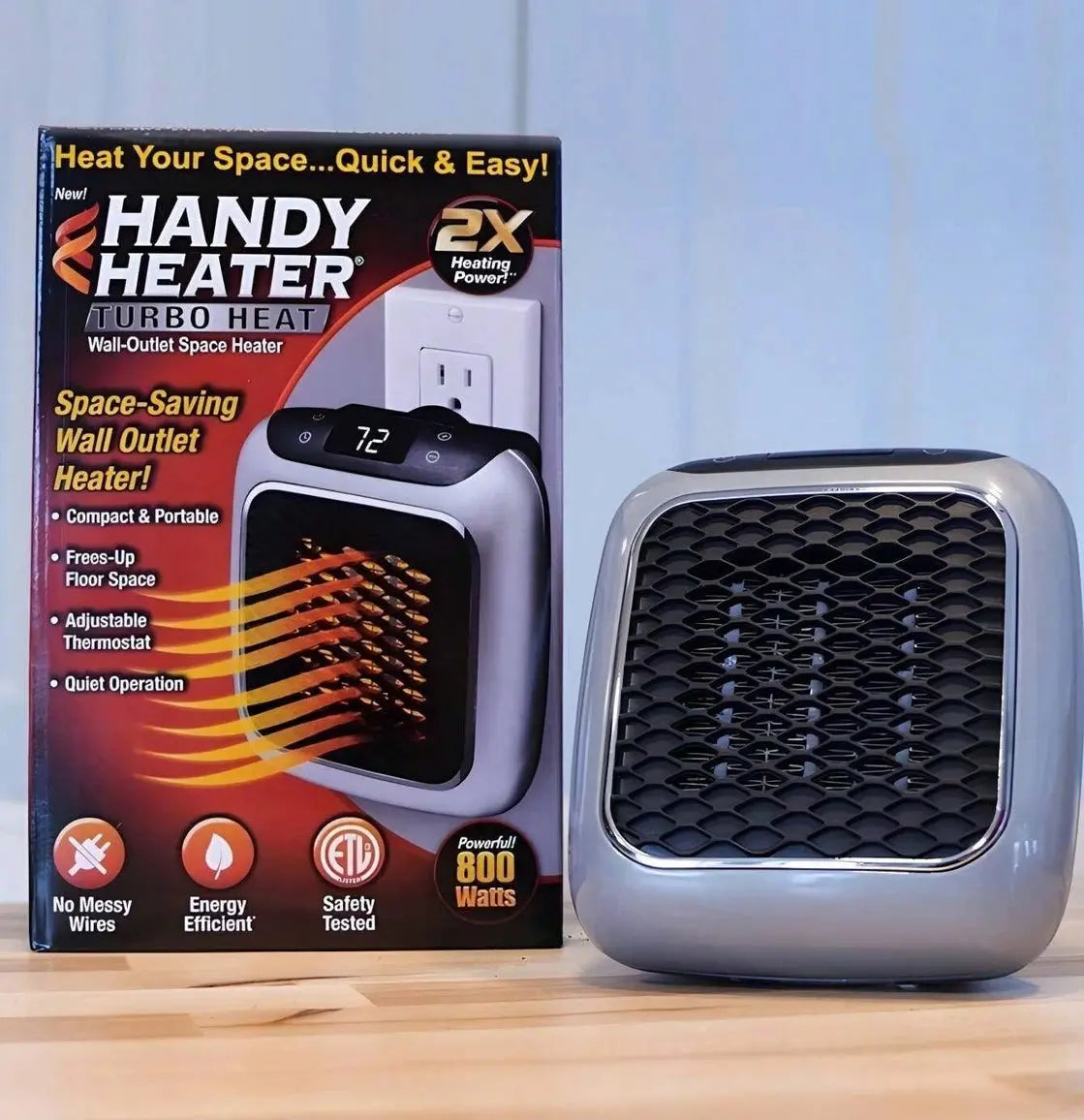 Handy heater Turbo Heat Grab It Go