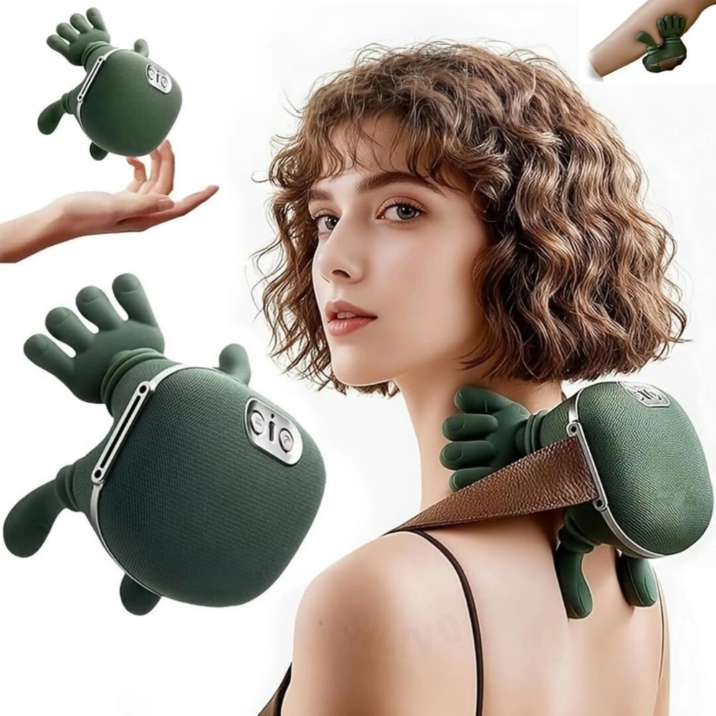 Portable Massager for Neck and Shoulder Grab It Go