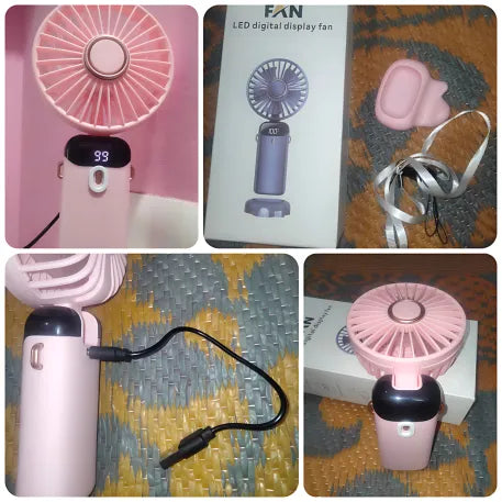Rechargeable Portable Handheld Fan