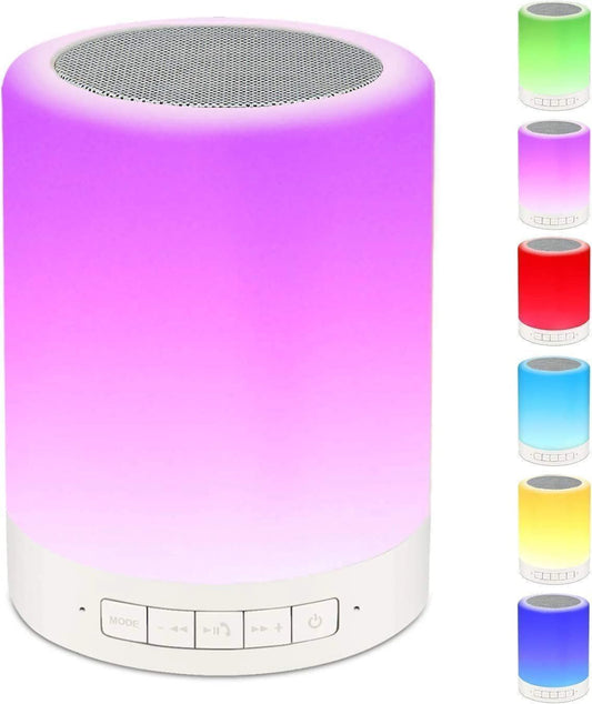 Wireless Night Light LED Touch Lamp Speaker Bluetooth speaker