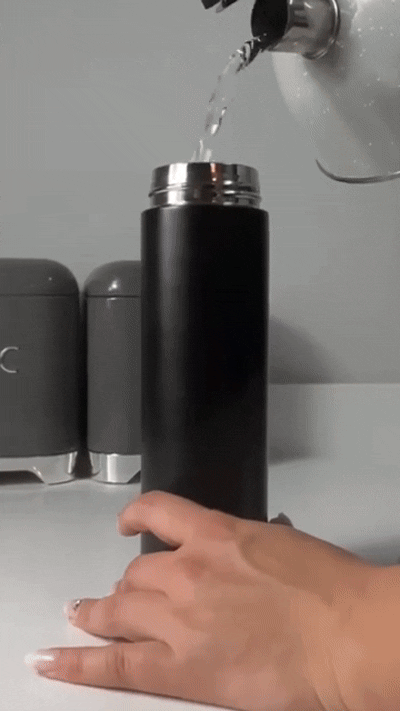 Temperature Water Bottle With Led Display Dropdash