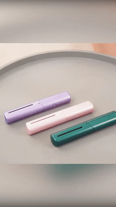 Portable Mini Hair Straightener Cordless Rechargeable Hot Comb nysm88-hb